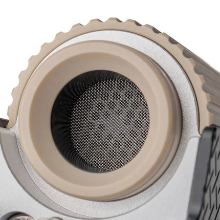Close-up view of the Limelight Frolic Thermal Extractor oven chamber with precision mesh screen and PEEK interior.