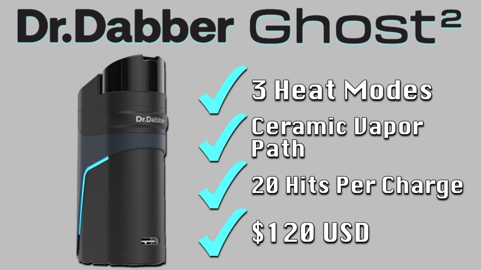 Dr. Dabber Ghost² Review – Premium Portable Concentrate Device