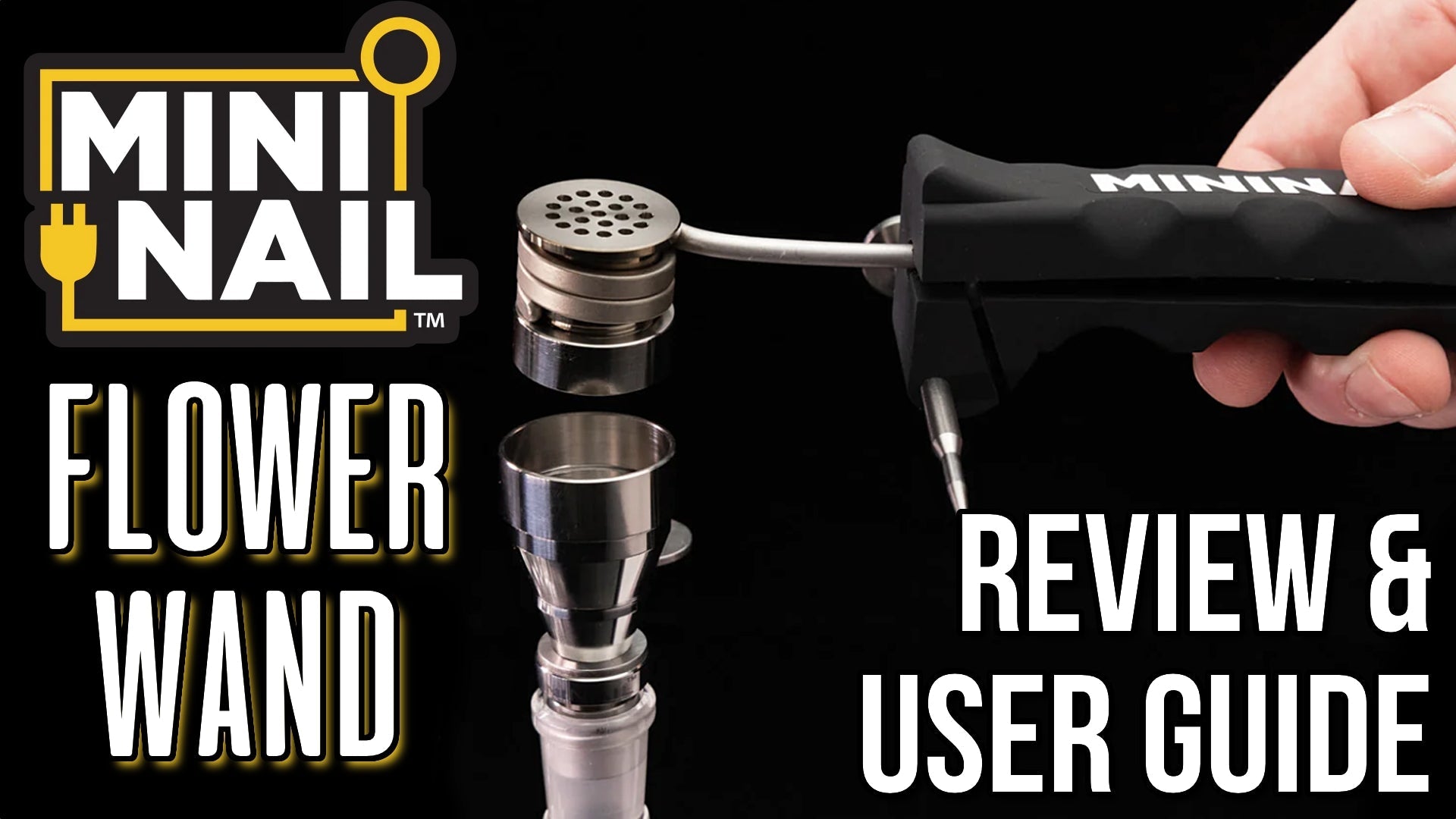 MiniNail Flower Wand Review - Hybrid Ball Vape Power for Dry Herb
