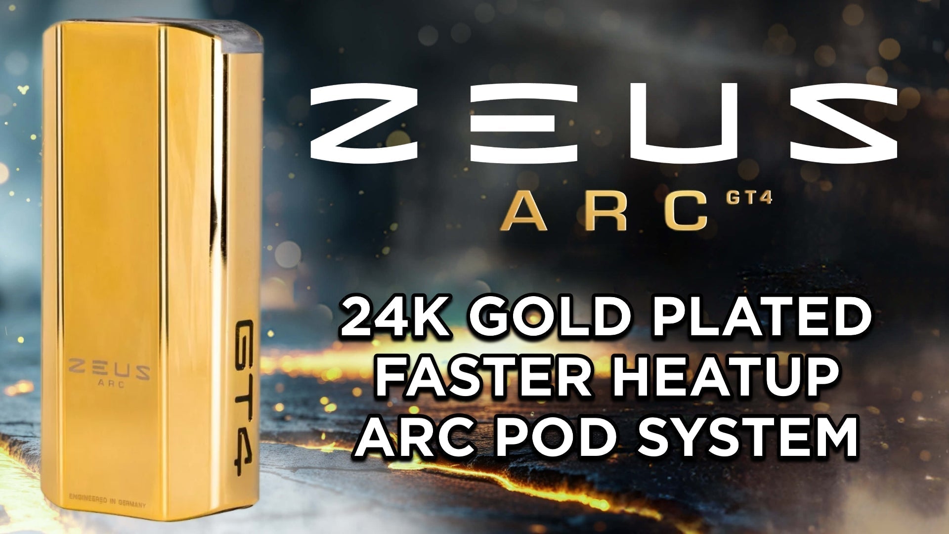 Zeus Arc GT4 Review - 24K Gold, Dual-Use, and Smart Pod System