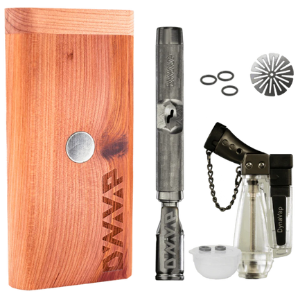 dynavap m7 starter pack with dynasts ccd o-rings dynawax torch lighter