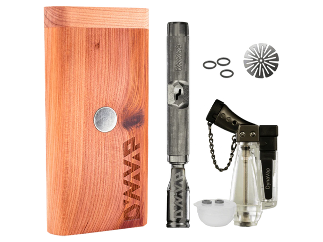 dynavap m7 starter pack with dynasts ccd o-rings dynawax torch lighter