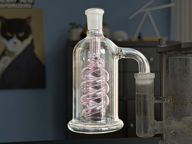 The PreClean Dry Ash Catcher in two sizes, displayed side by side on a white background.