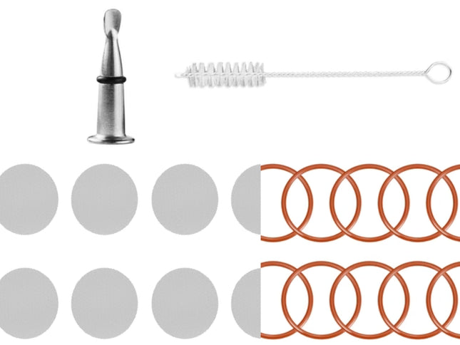 Tafee bowle maintenance kit stir tool cleaning brush screens gaskets