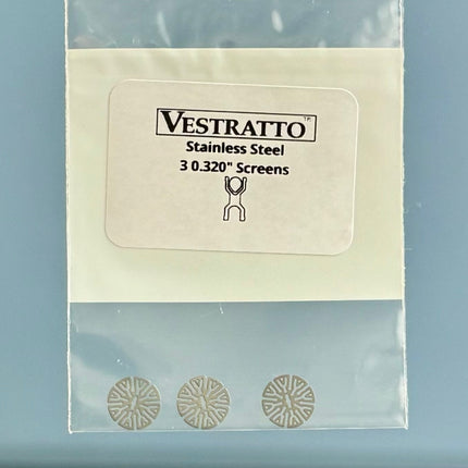 vestratto anvil stainless steel replacement screen set