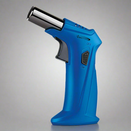 vector clash butane torch blue matte finish