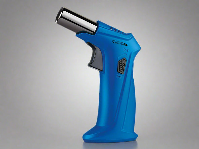 vector clash butane torch blue matte finish