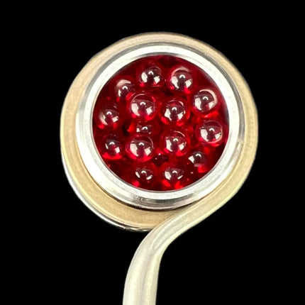 ruby terp pearls in mininail flower wand