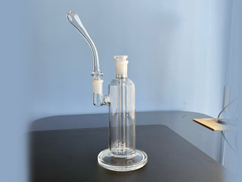 Drop-In Bong with glass mouthpiece