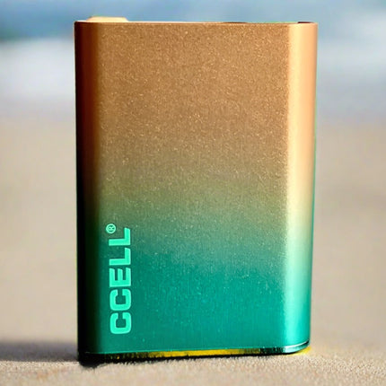 ccell palm pro teal to tan fade