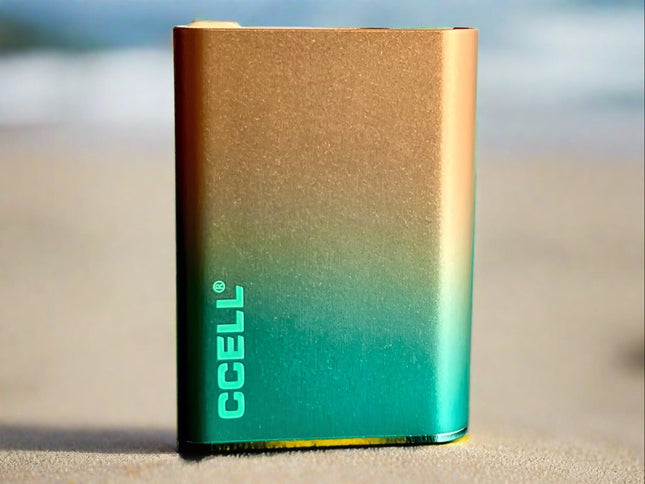 ccell palm pro teal to tan fade