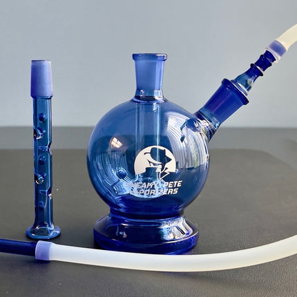 sneaky Pete blue globe flat earth edition with all accessories whip and mouthpiece