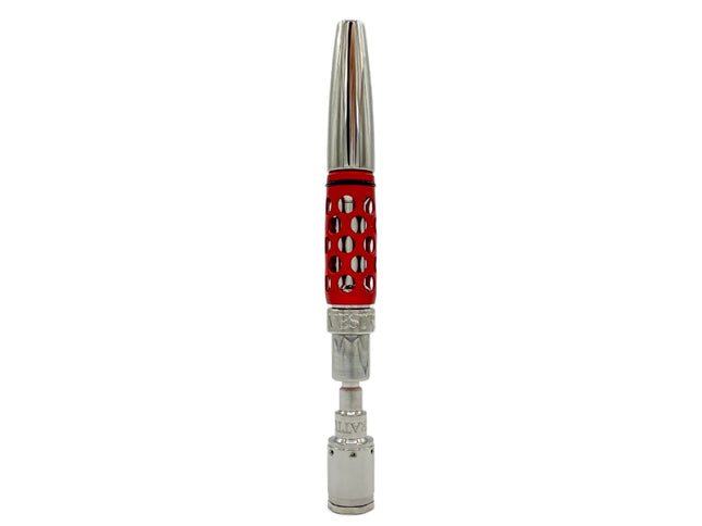 Close-up of the Tornado TXL Bowl and secondary atomizer chamber designed for smoother, more efficient vapour extraction.