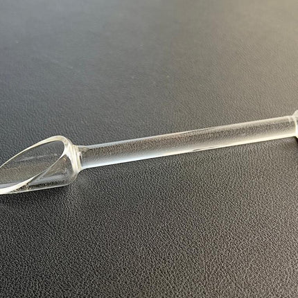 regular size of glass vaporizer scoop