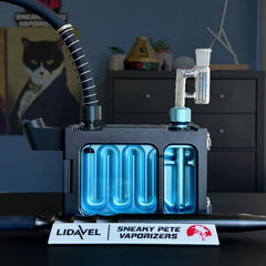 The Box by LidaVel electronic cooling device for vapourizers, delivers ice-cold hits using advanced technology