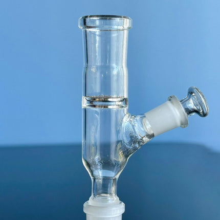 sneaky pete glass injector pass-through bowl mounted in 14mm male joint