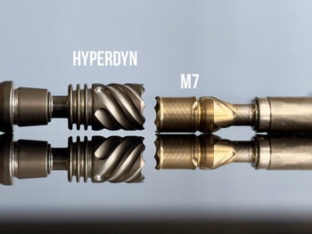 dynavap hyperdyn tip large capacity tip compared to m7 tip