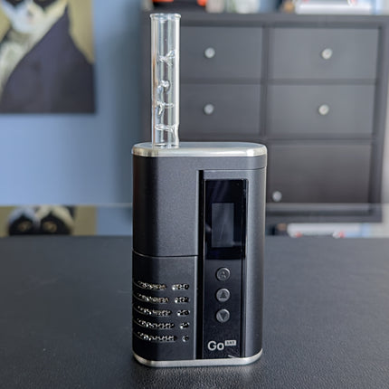 3D Flow Stem extended length installed on Arizer Go SRT