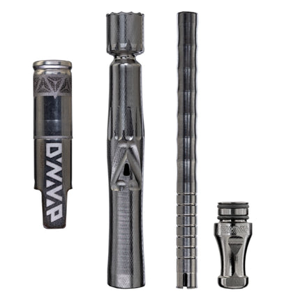 UniDyn vaporizer close-up – A sleek titanium DynaVap UniDyn with a BallR Cap, showcasing its premium lightweight design.