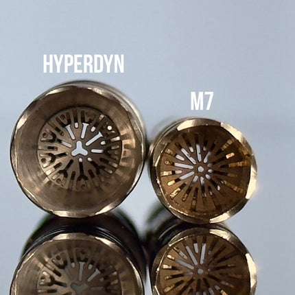 dynavap hyperdyn large capacity tip compared to m7 tip