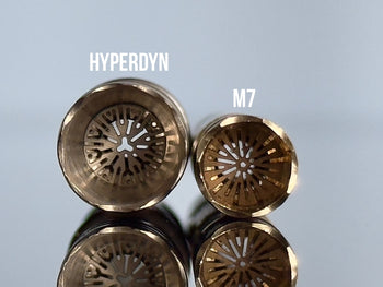 dynavap hyperdyn large capacity tip compared to m7 tip