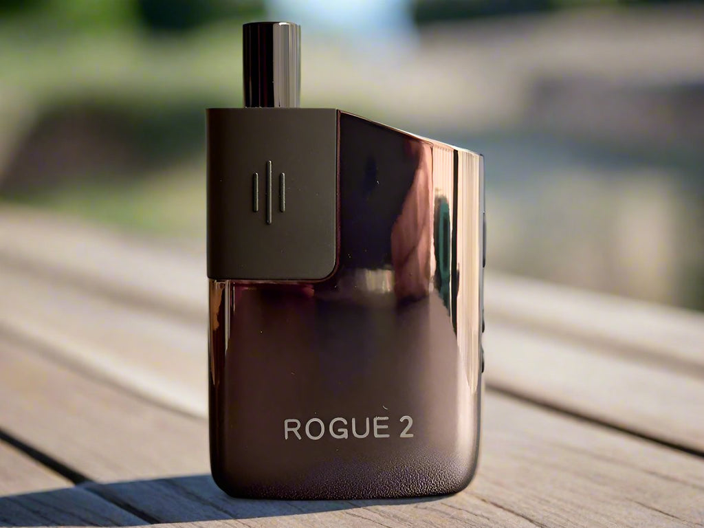 healthy rips rogue 2 with short black glass mouthpiece