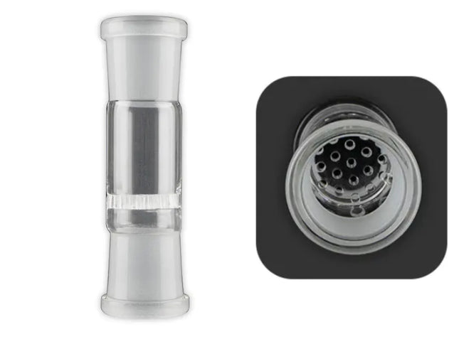 Arizer Glass Connoisseur Bowl for Extreme Q V-Tower XQ2 with dual chamber and glass screen