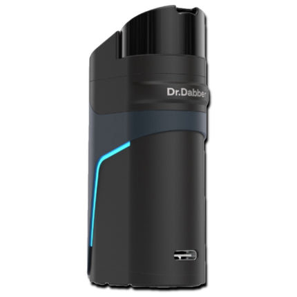 Dr. Dabber Ghost² portable concentrate vaporizer with ceramic bucket and flip-top lid shown in close-up product detail.