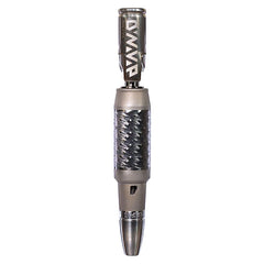 Full side view of the DynaVap VonG X portable vaporizer showing complete assembled profile and sleek DuraDyn finish.