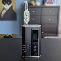 Evolution Stem attached to Arizer Go SRT device