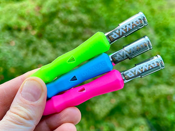 dynavap b vaporizer in 3 neon colours
