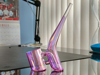 The Pink Panther Bubbler For Puffco Proxy