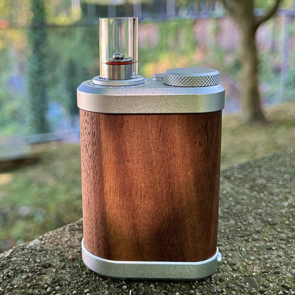 Tinymight 2 vaporizer on concrete pillar