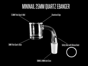MiniNail 25mm Quartz Banger